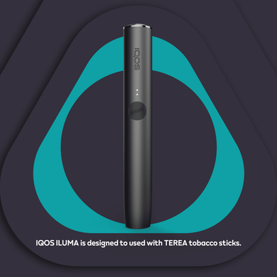 IQOS ILUMA Prime Holder Obsidian Black