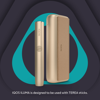 IQOS ILUMA Prime Kit Golden Khaki